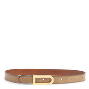 koop online tegen de beste prijs Delvaux Cognac D Belt - Size 75