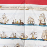 Hermès Carré 'Navires D'Europpe, A Voiles, mixtes a vapeur' Scarf