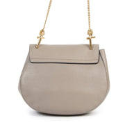 Authentic second-hand vintage Chloé Grey Drew Shoulder Bag buy online webshop LabelLOV