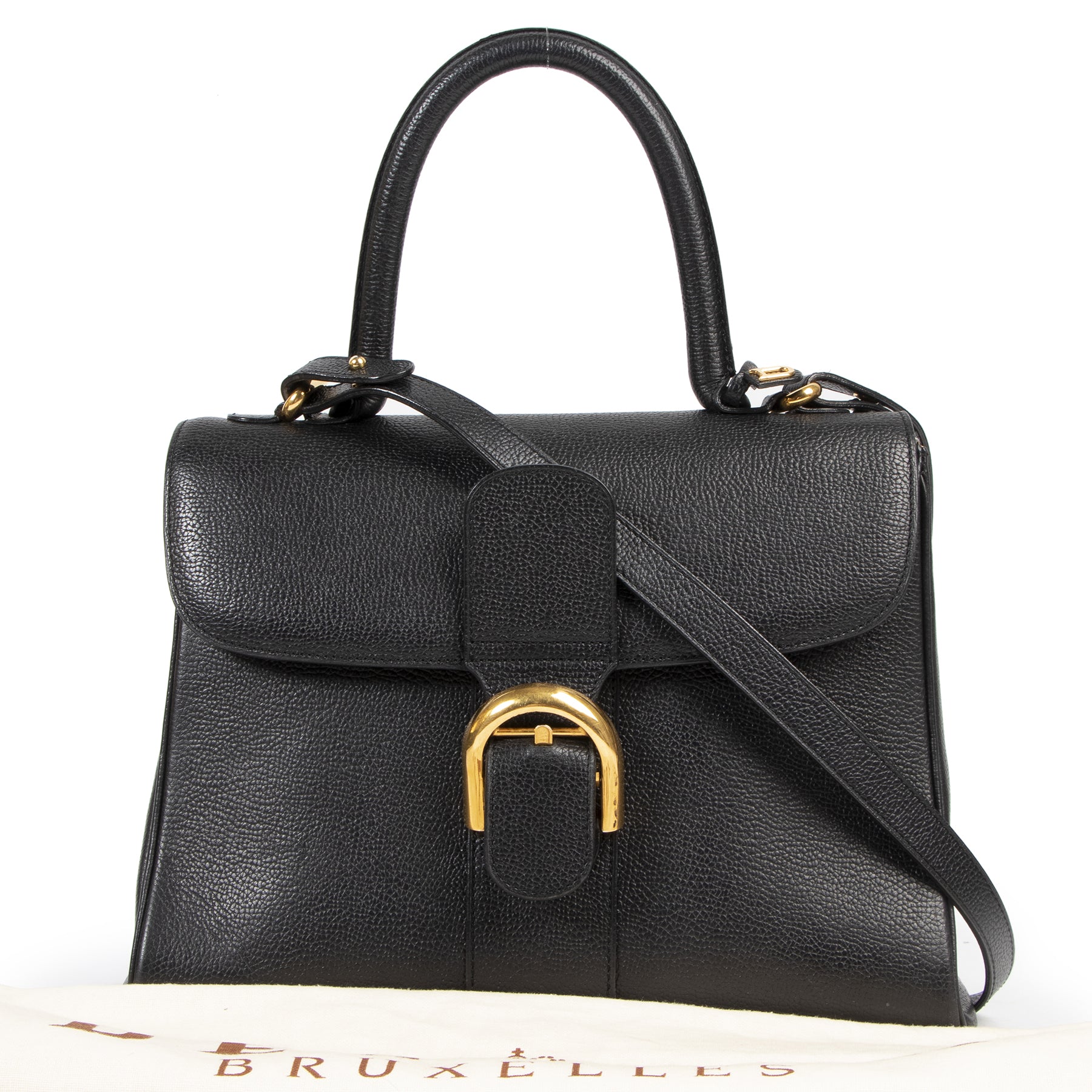 100% authentic designer Delvaux Brillant Black MM for the best price at Labellov