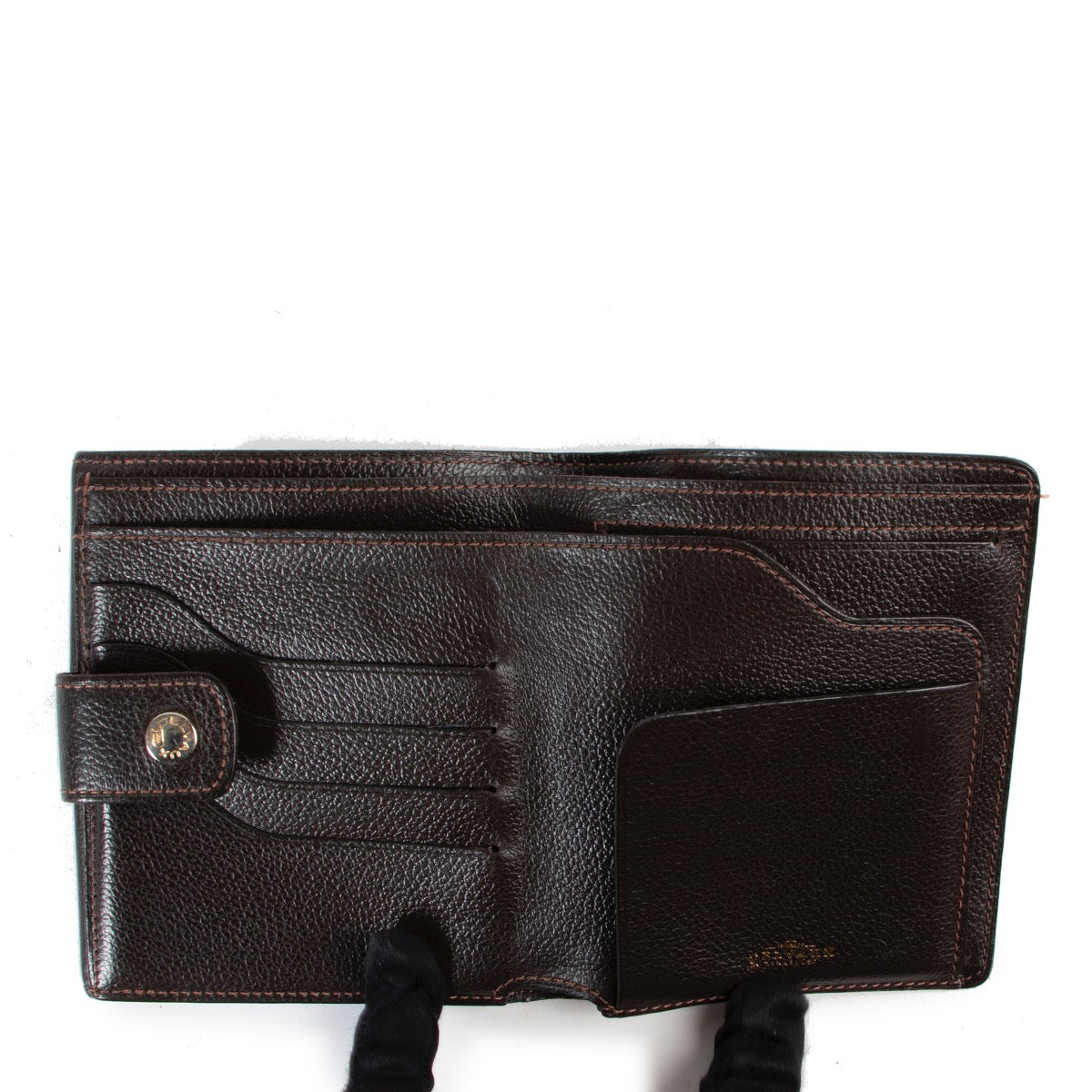 Shop safe online 100% authentic second hand Delvaux Brown Wallet at Labellov in Antwerp.