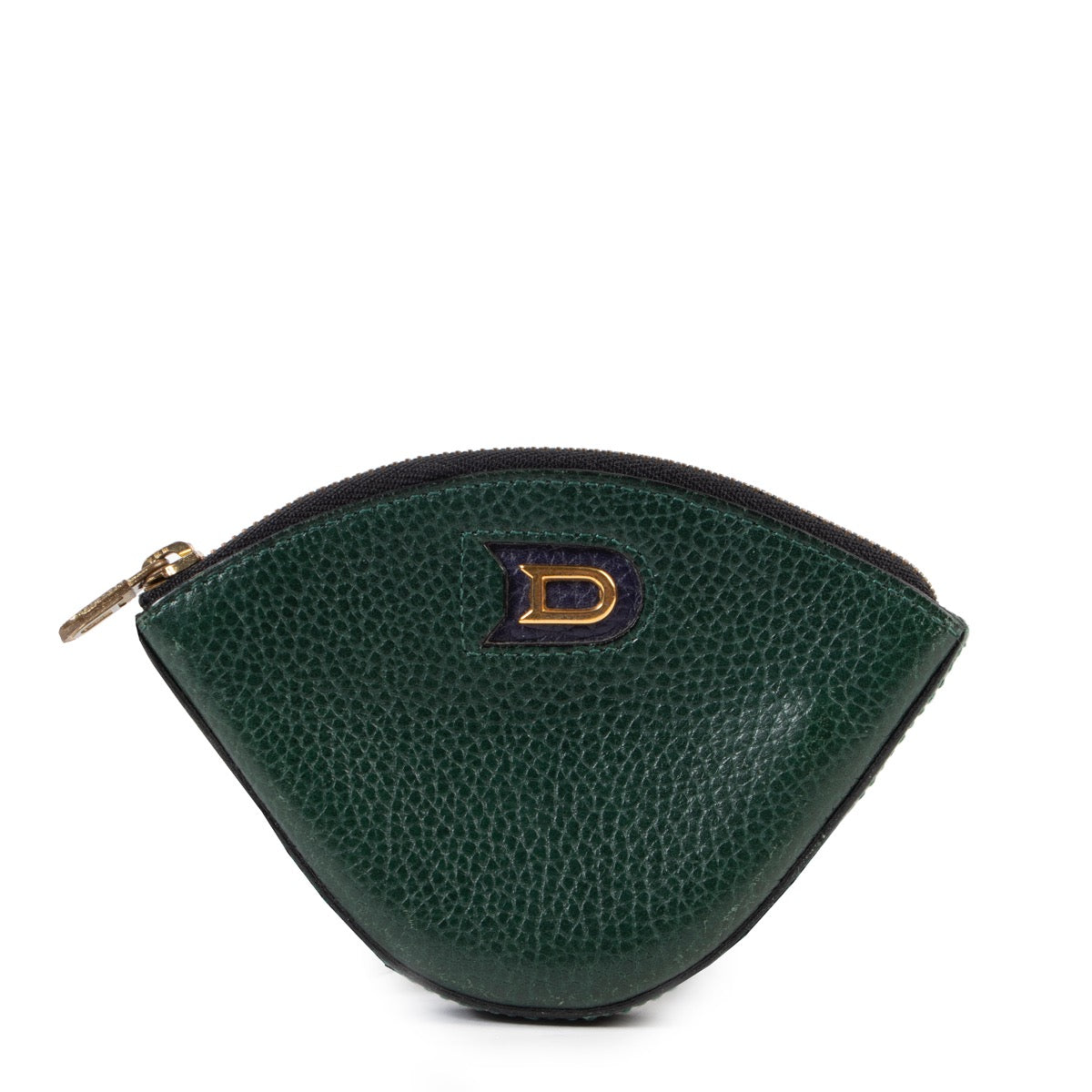 Shop safe online 100% authentic second hand Delvaux Green Coin Wallet at Labellov in Antwerp.