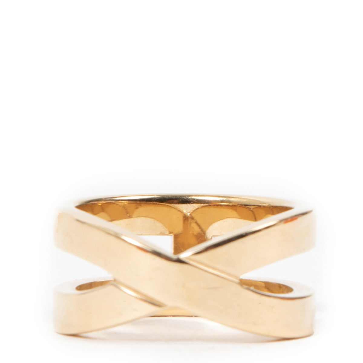 Hermes Permabrass Bijouterie Fantaisie H Scarf Ring