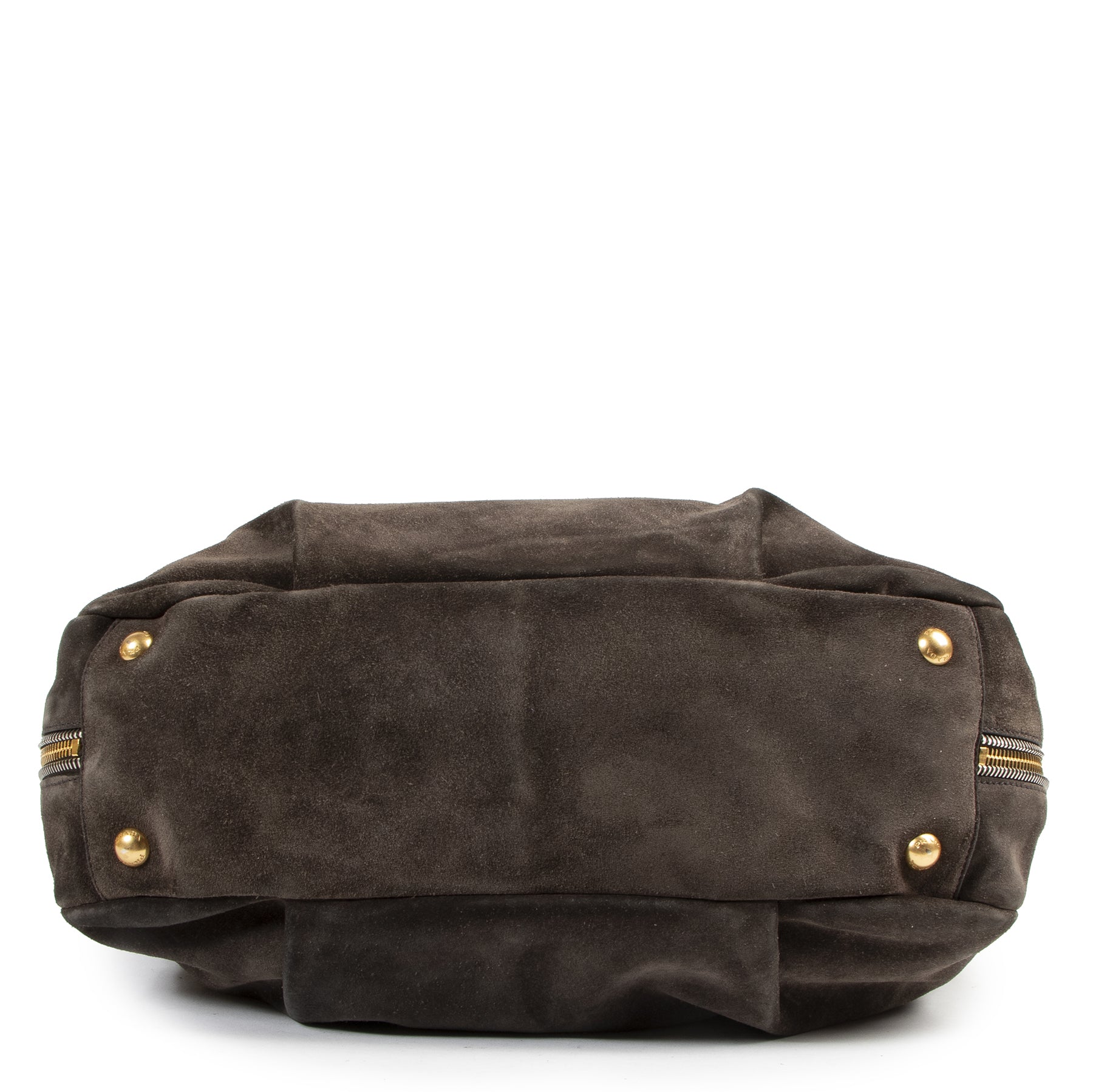 Prada Brown Suede Hobo Bag kopen en verkopen aan de beste prijs bij Labellov tweedehands