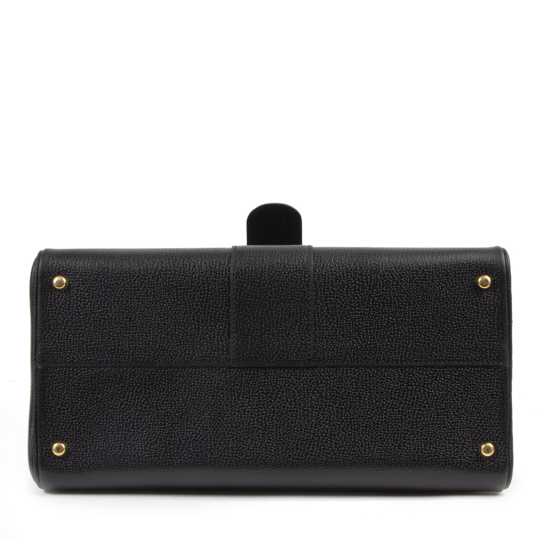 Delvaux Black Brillant MM Bag + Strap