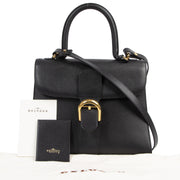 shop safe online tegen de beste prijs Delvaux Black Brillant MM Bag + Strap