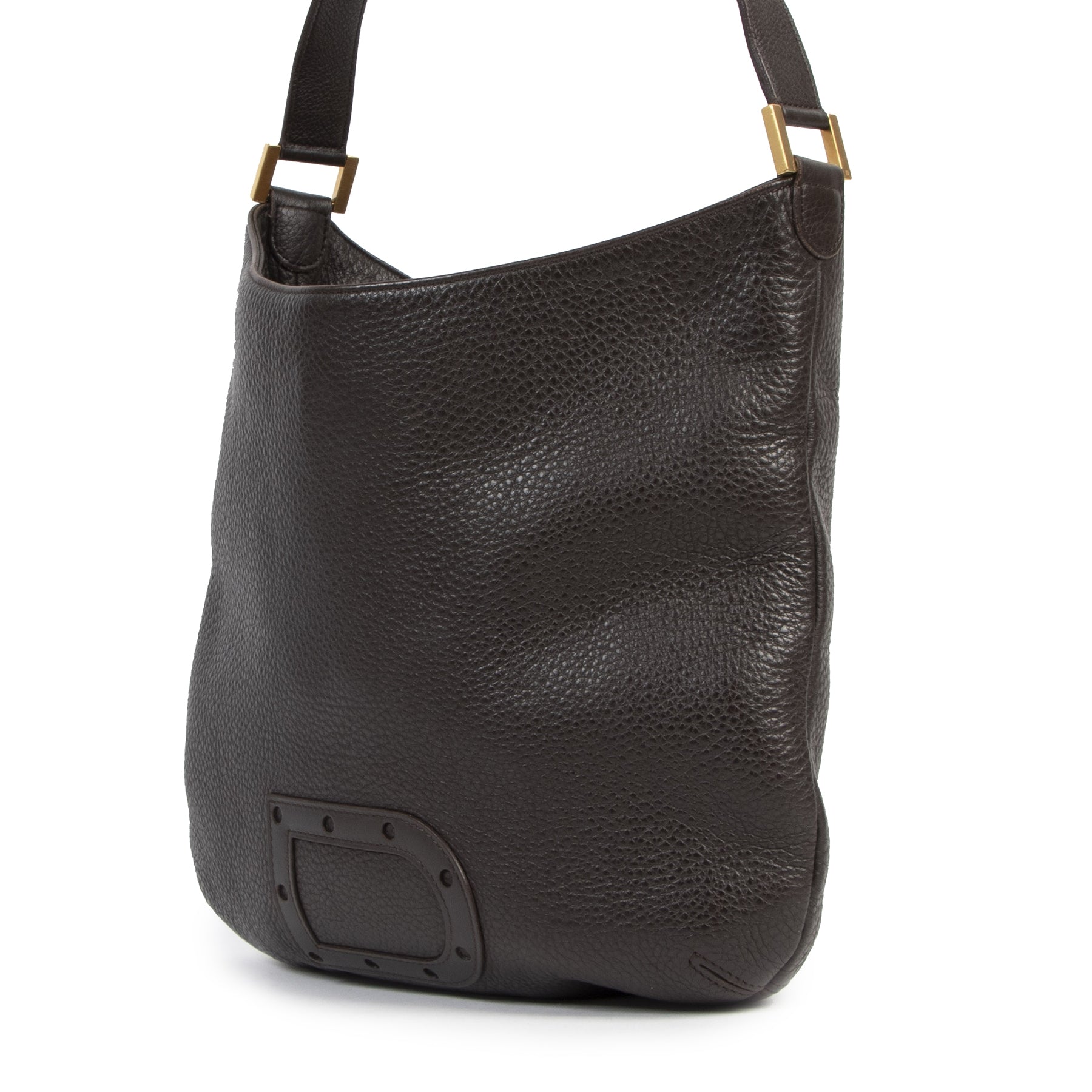 Buy your 100% authentic Delvaux Brown Le Louise PM Shoulder Bag for the best price at Labellov