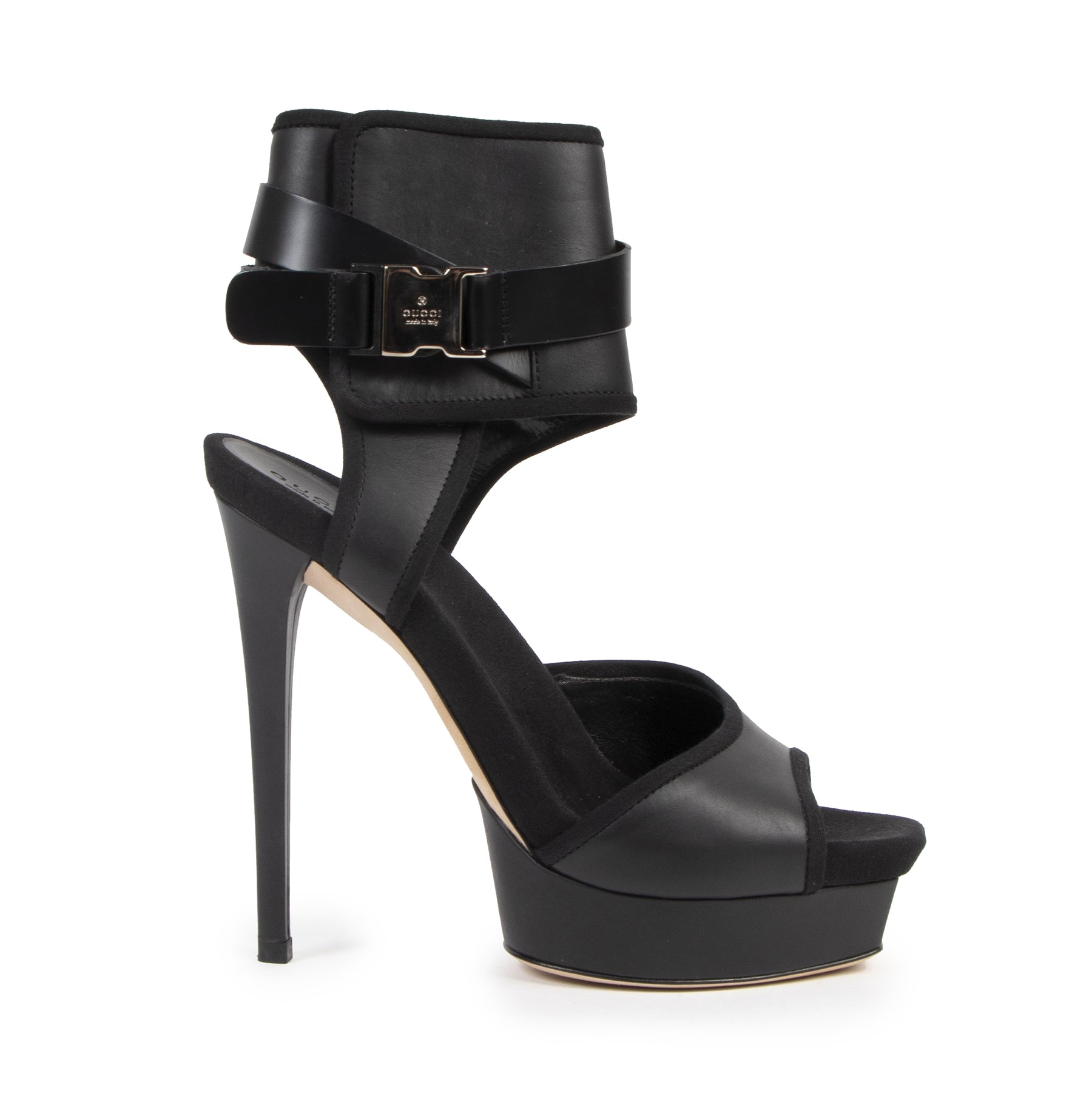 Gucci Babylon Stiletto Heels - Size 37,5 available at Labellov secondhand luxury