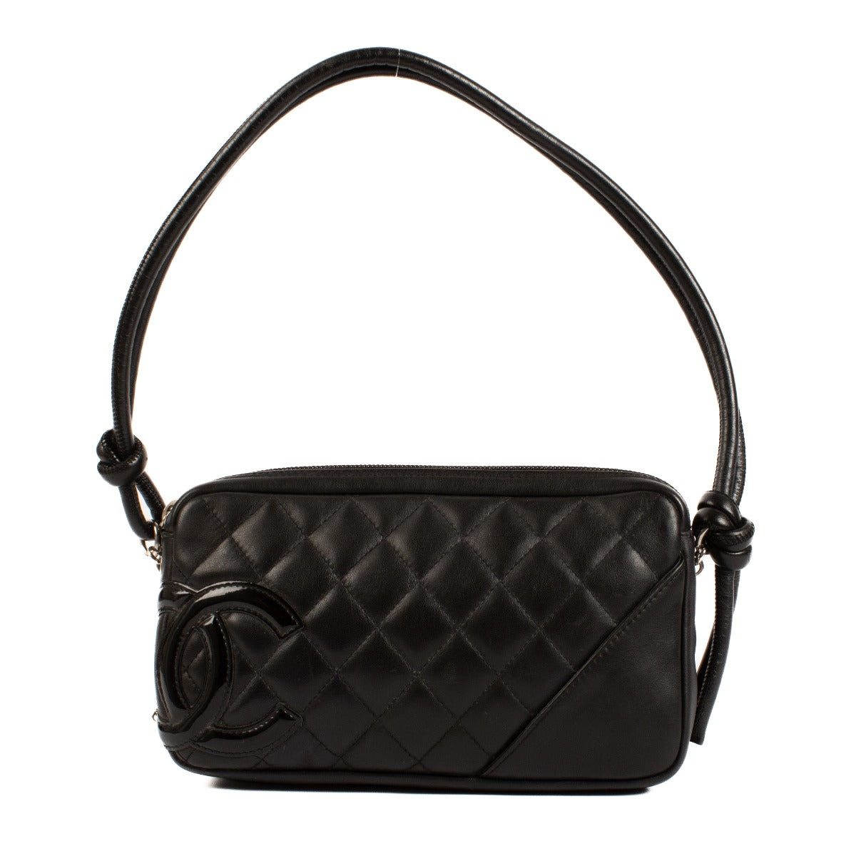 Chanel Black Cambon Ligne Pochette Shoulder Bag