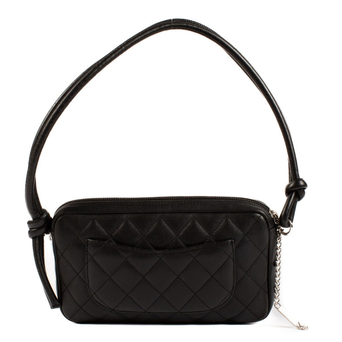 Chanel Black Cambon Ligne Pochette Shoulder Bag