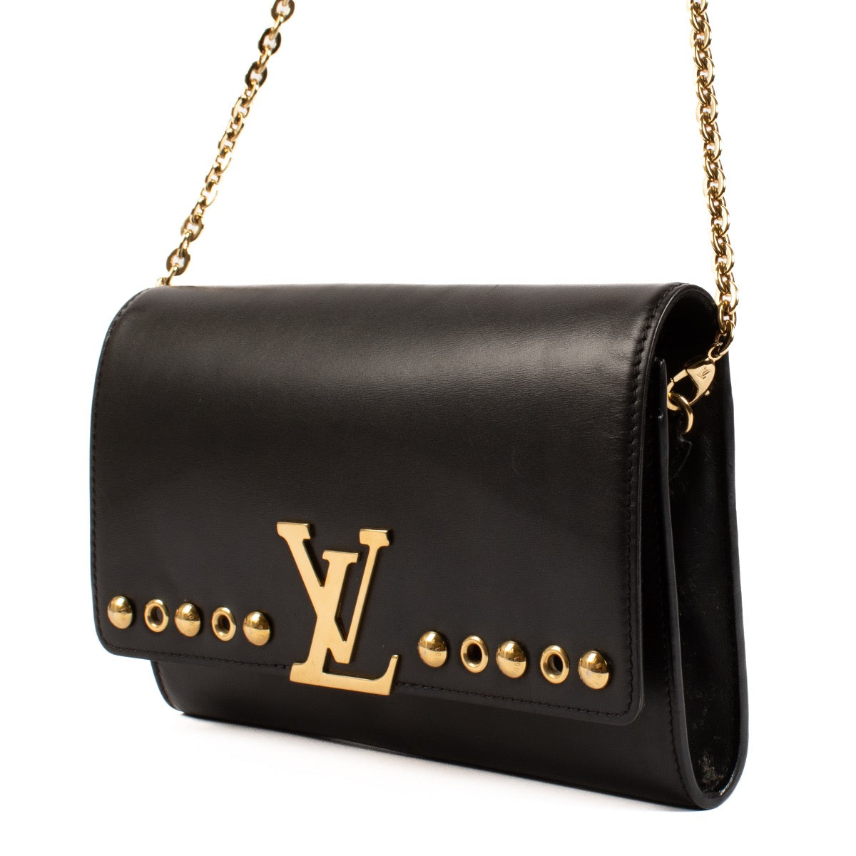 shop 100% authentic second hand Louis Vuitton Black Leather Crossbody Bag on Labellov.com