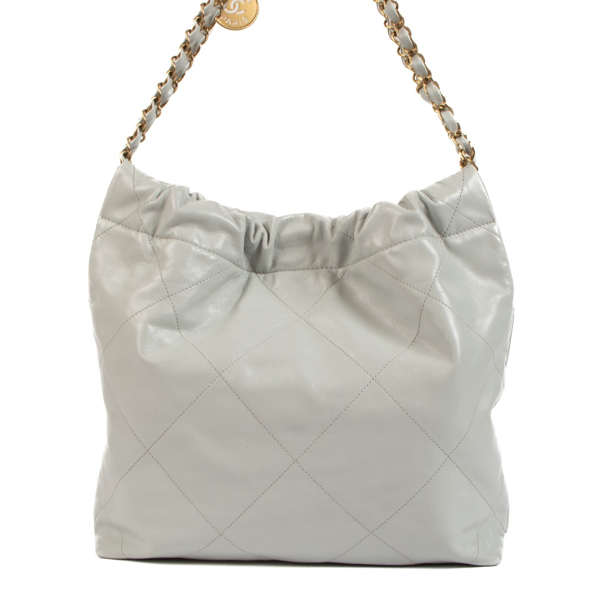 shop 100% authentic second hand Chanel Blue 22 Small Handbag on Labellov.com