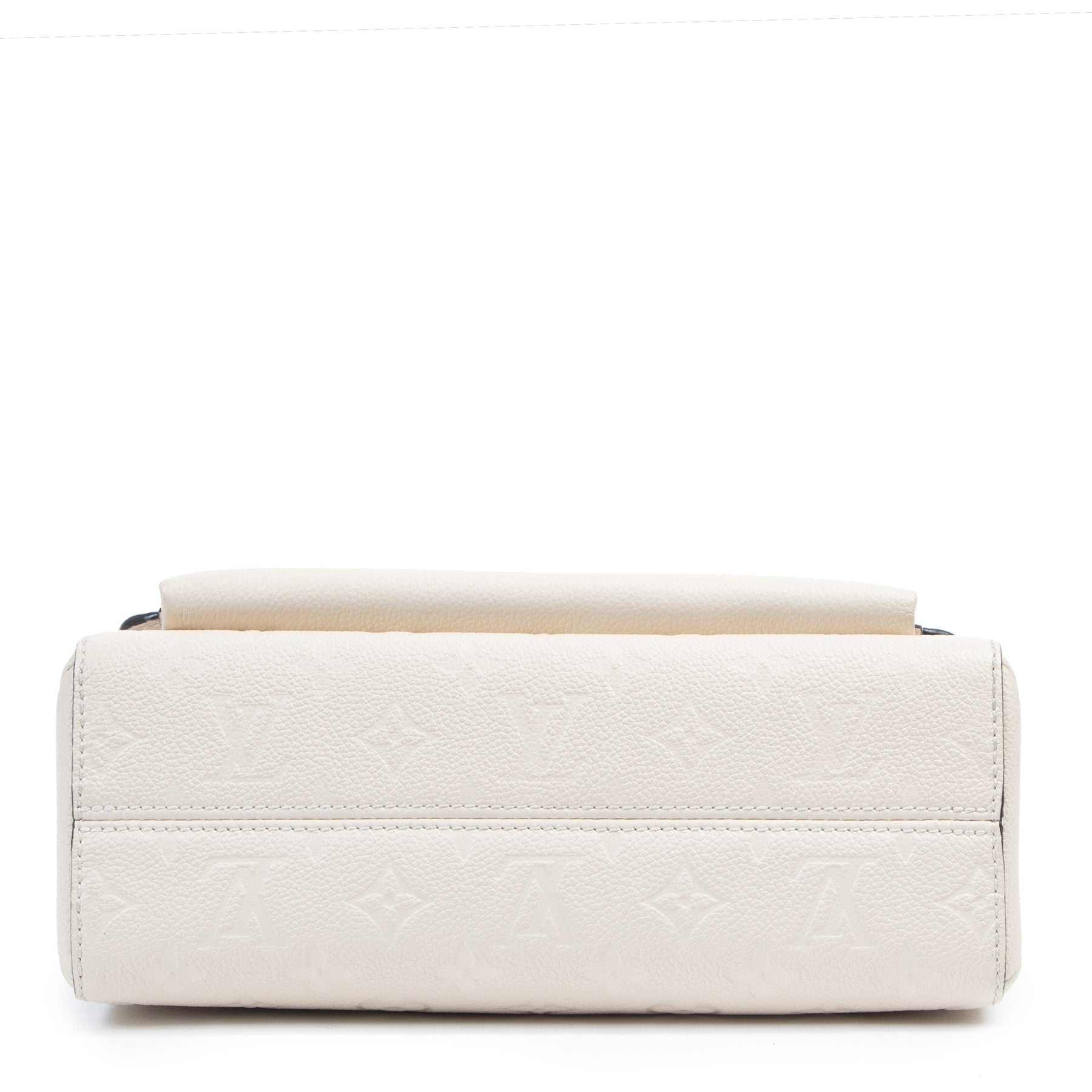 Authentic secondhand Louis Vuitton Cream Monogram Empreinte Vavin Bag designer bags fashion luxury vintage webshop safe secure online shopping