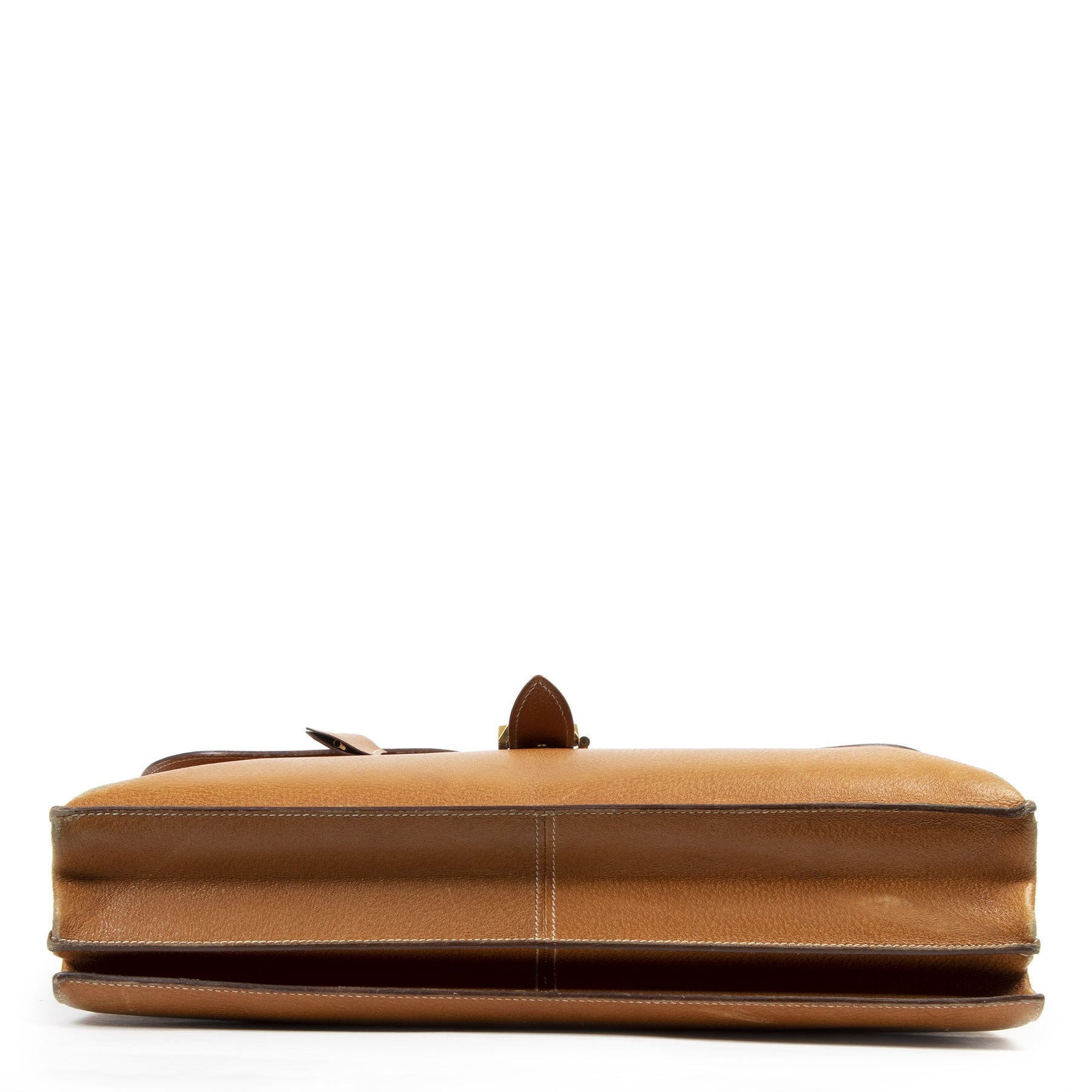 Hermès Sac A Dépêches Cognac Briefcase – Labellov