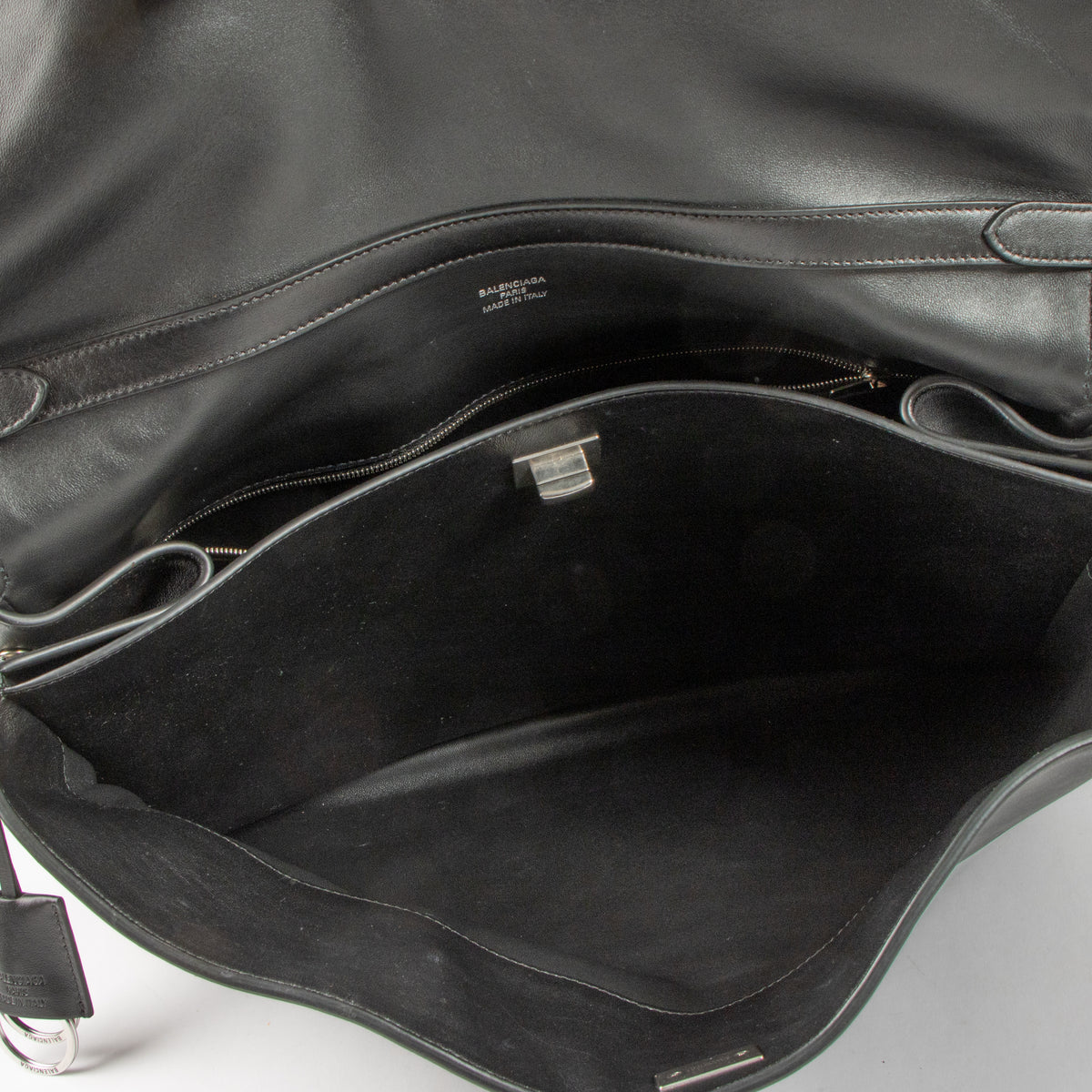 Balenciaga Black Rodeo Medium Messenger Bag