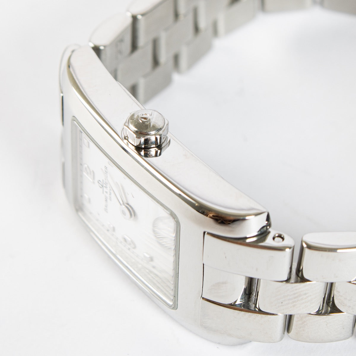 shop 100% authentic second hand Baume & Mercier Steel Hampton Watch on Labellov.com