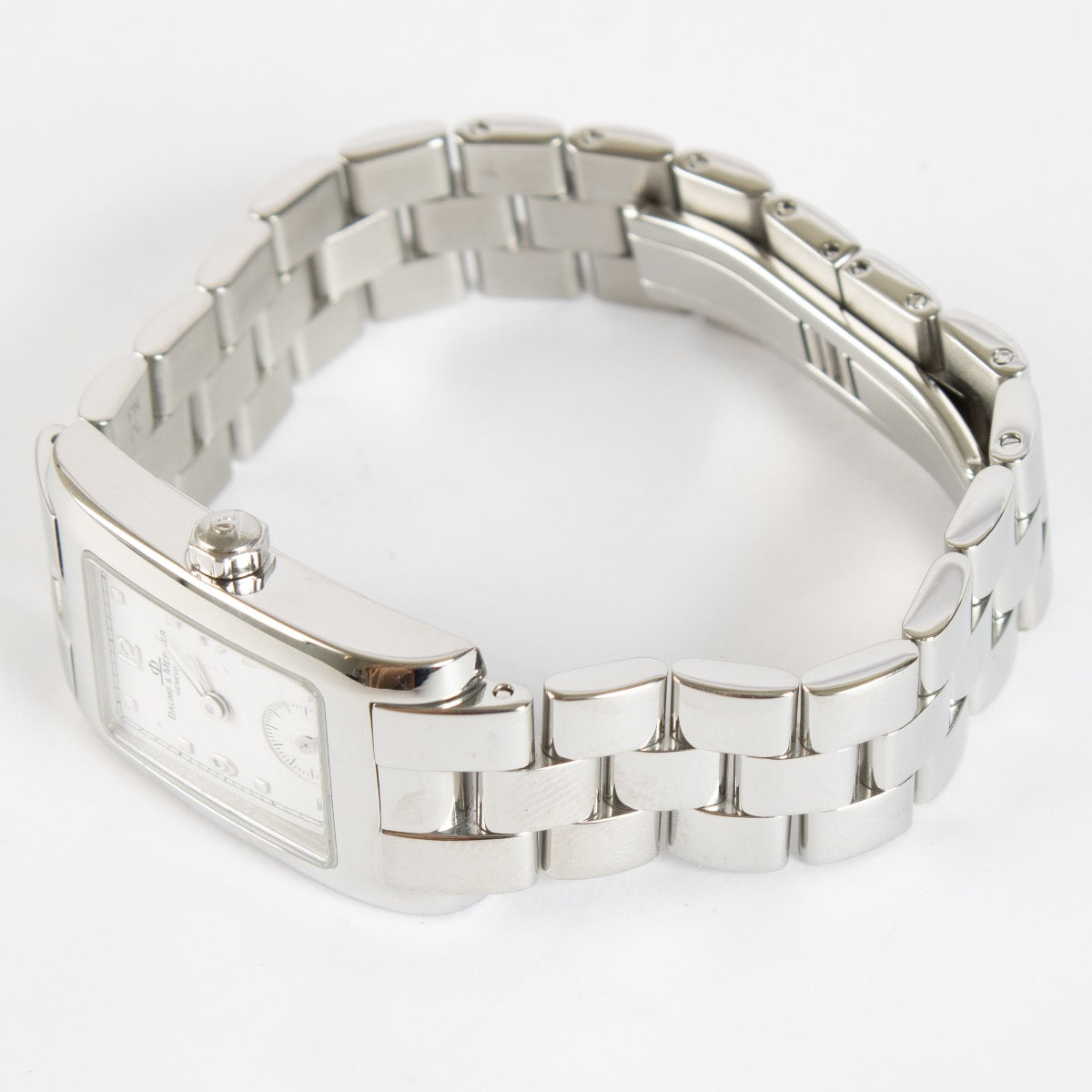 shop 100% authentic second hand Baume & Mercier Steel Hampton Watch on Labellov.com