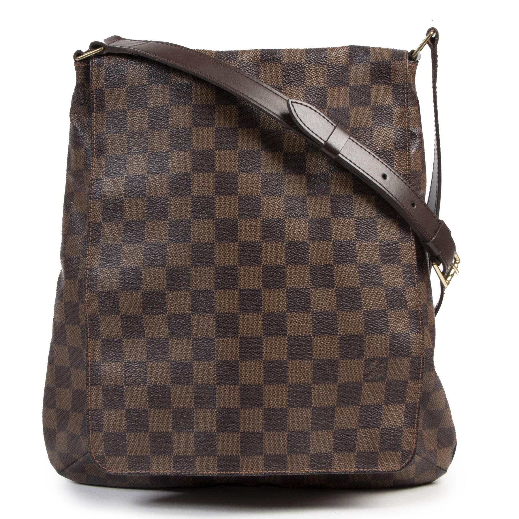 Louis Vuitton Damier Ebene Musette Salsa GM Bag