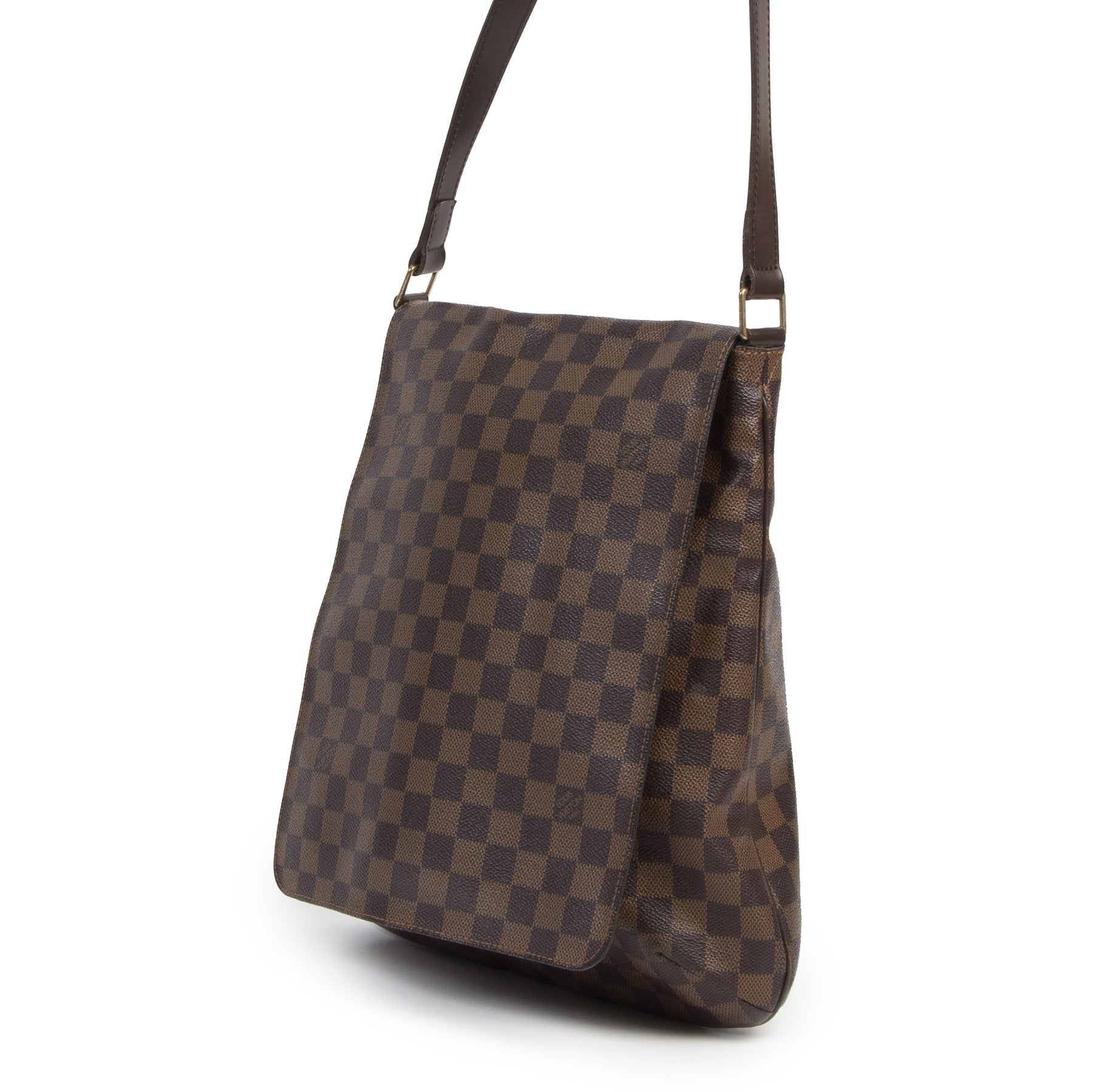 Louis Vuitton Damier Ebene Musette Salsa GM Bag