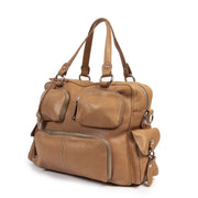 Authentieke tweedehands vintage Tods Beige Shoulder Bag koop online webshop LabelLOV