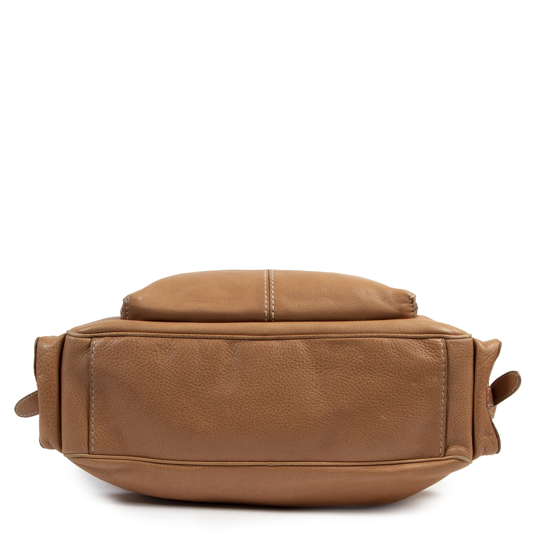 Authentic second-hand vintage Tods Beige Shoulder Bag buy online webshop LabelLOV