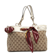 Gucci Positano Monogram Silk Scarf Tote Bag for the best price at Labellov secondhand