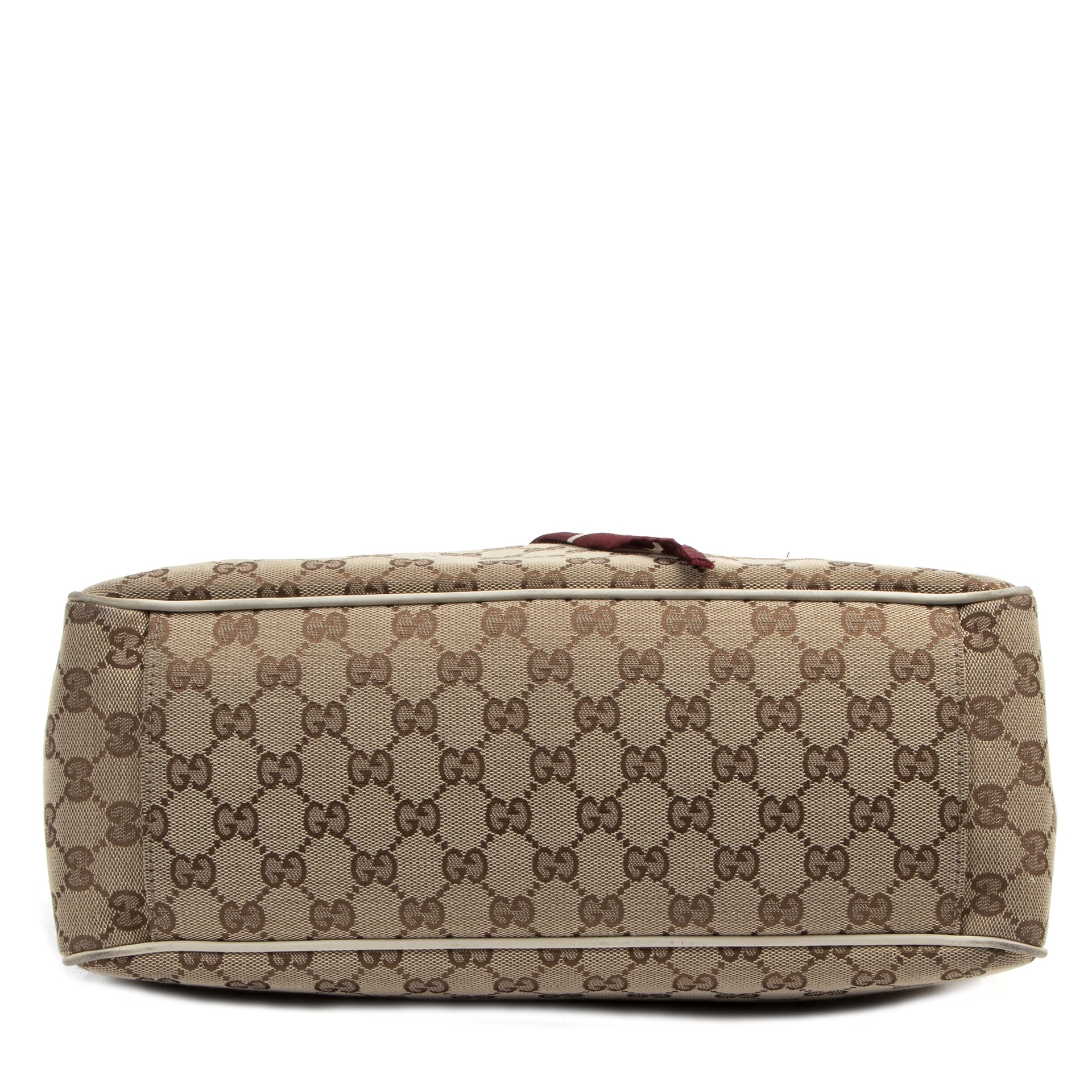 Gucci Positano Monogram Silk Scarf Tote Bag