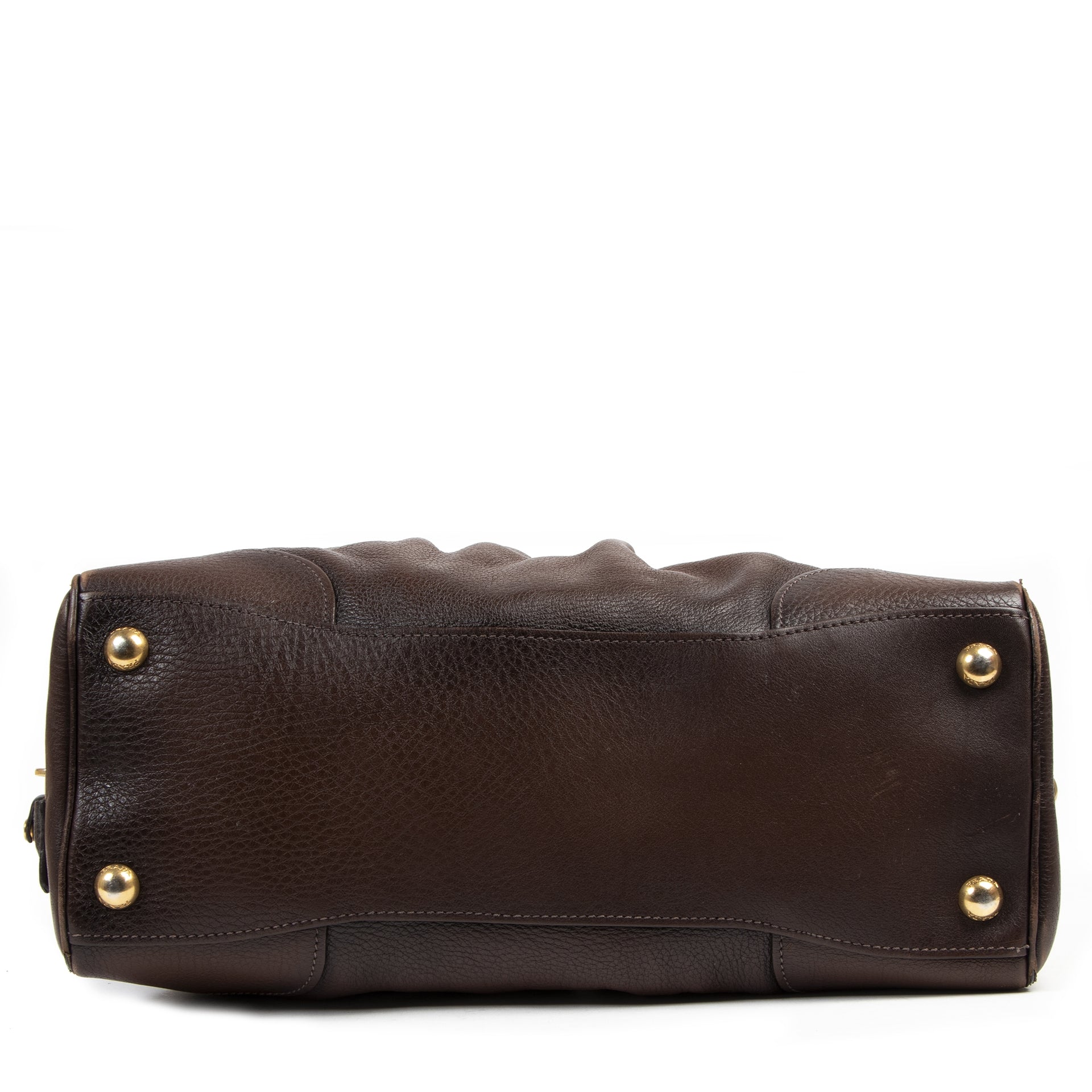 Prada Brown Top Handle Bag kopen en verkopen aan de beste prijs bij Labellov