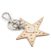 Prada Blush Studded Star Keychain