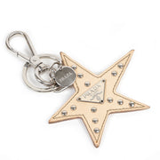 Prada Blush Studded Star Keychain