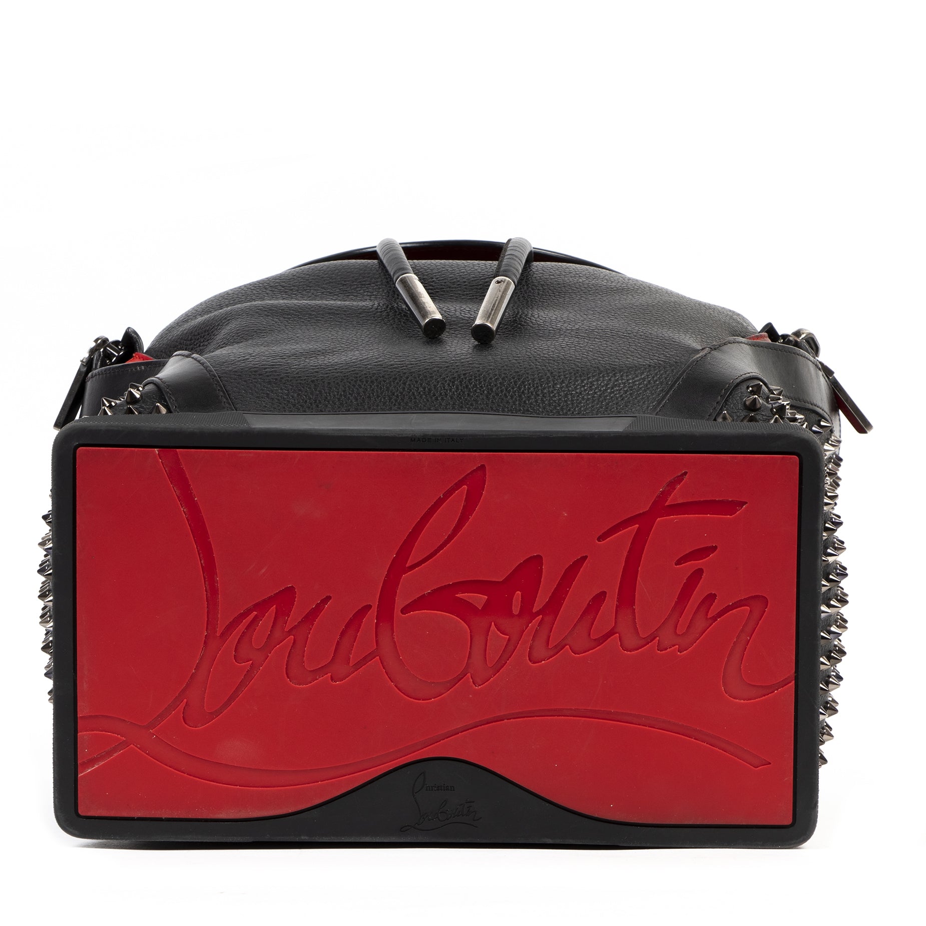 Authentic secondhand Christian Louboutin Spike Studs Explorer Backpack designer bags fashion luxury vintage webshop safe secure online shopping