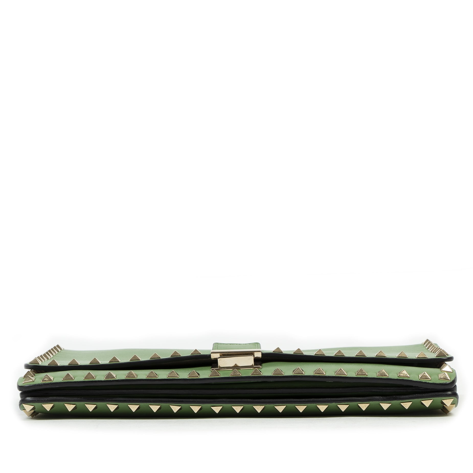Authentique seconde-main vintage Valentino Mint Green Rockstud Crossbody Bag achète en liigne webshop LabelLOV