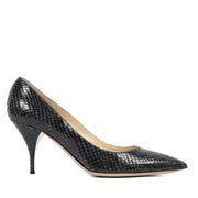 Valentino Teal Snakeskin Pumps - Size 40