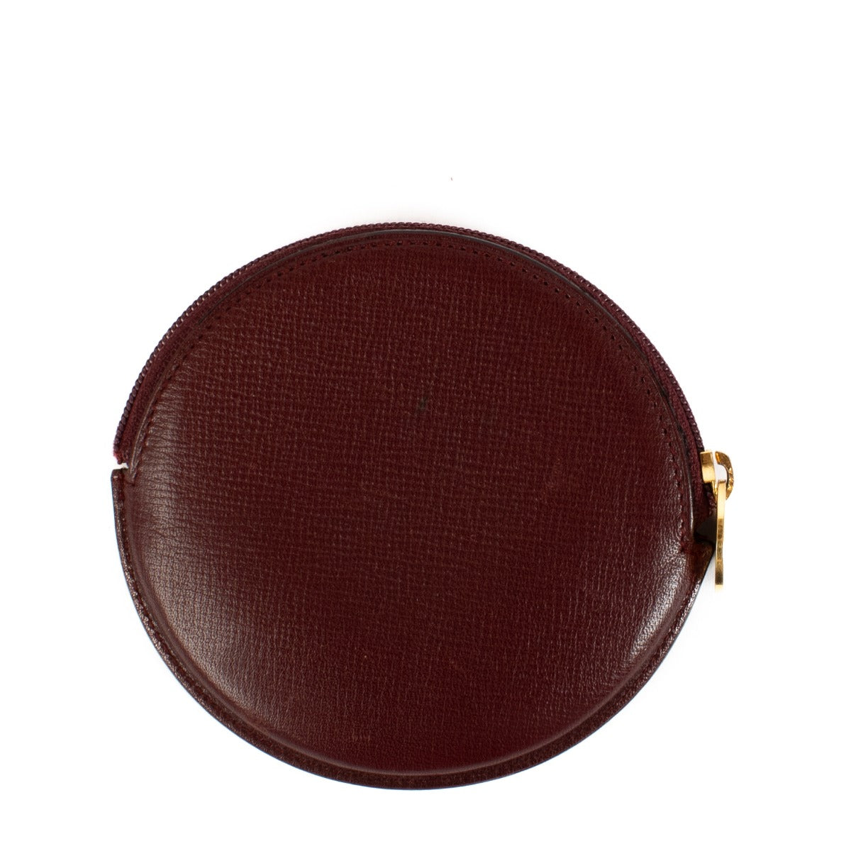 Shop 100% authentic secondhand Cartier Burgundy Round Coin Purse on Labellov.com
