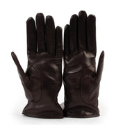 Buy an authentic pair of second hand Gucci Brown Leather Horsebit Gloves at Labellov