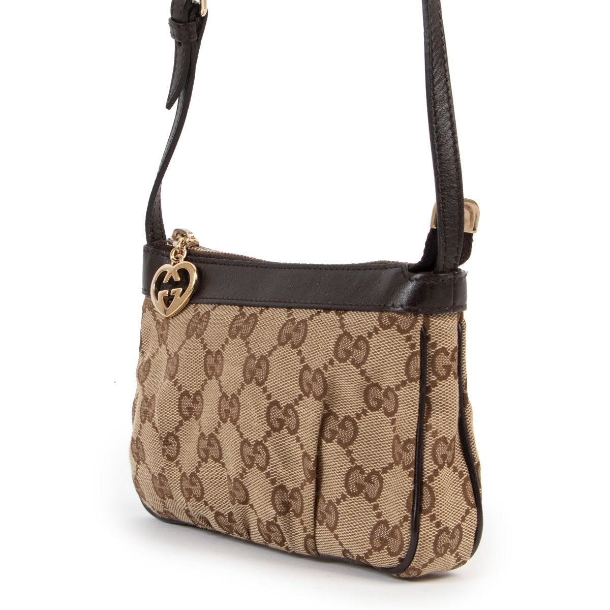 Buy a 100% authentic second hand Gucci GG Canvas Mini Crossbody Bag at Labellov