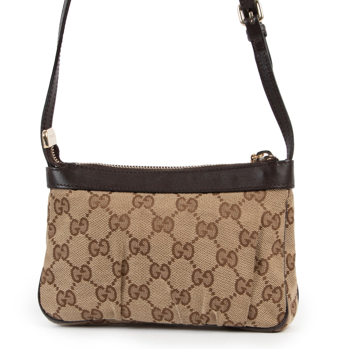 Buy a 100% authentic second hand Gucci GG Canvas Mini Crossbody Bag at Labellov