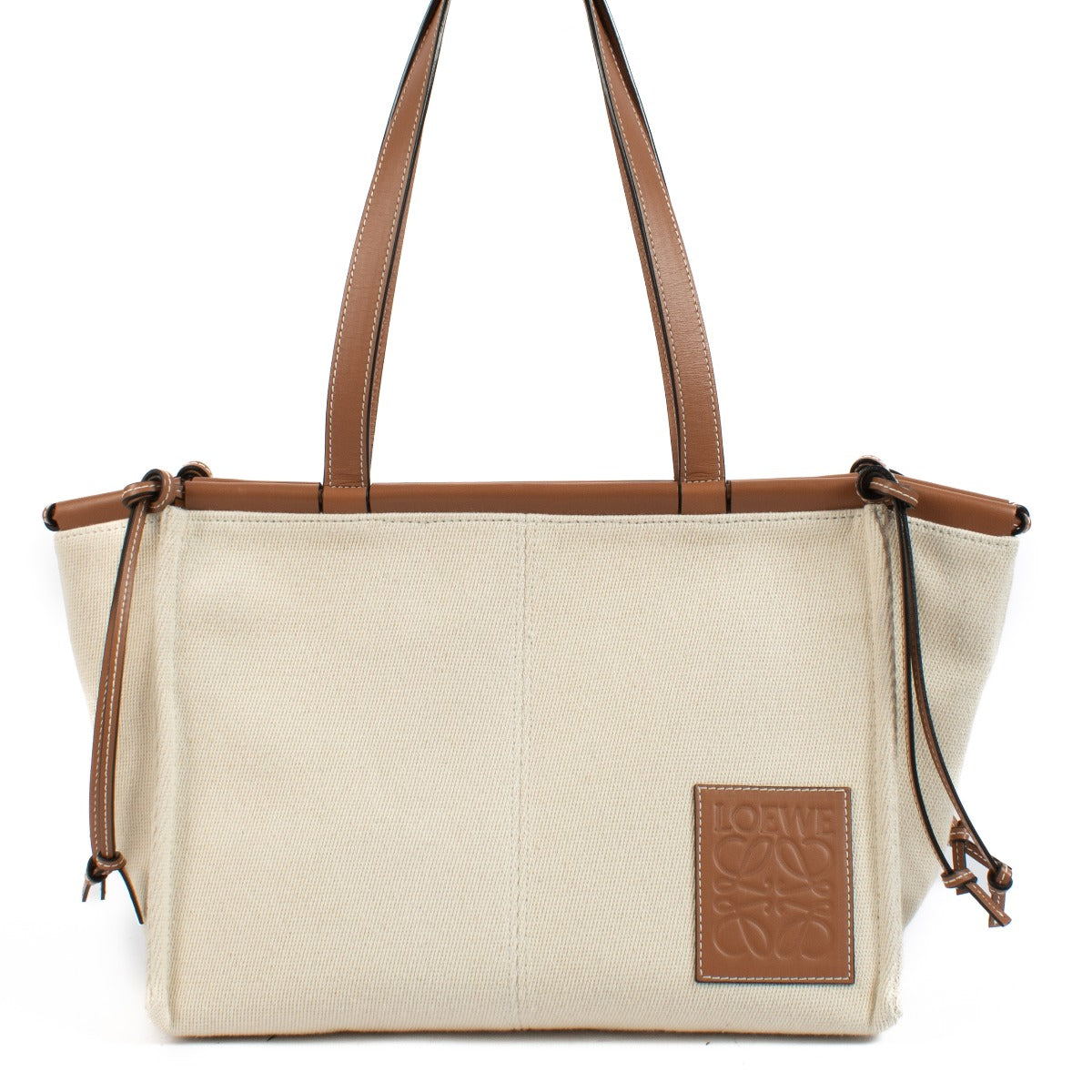 Shop 100% authentic Loewe Beige Small Cushion Bag at Labellov.com.