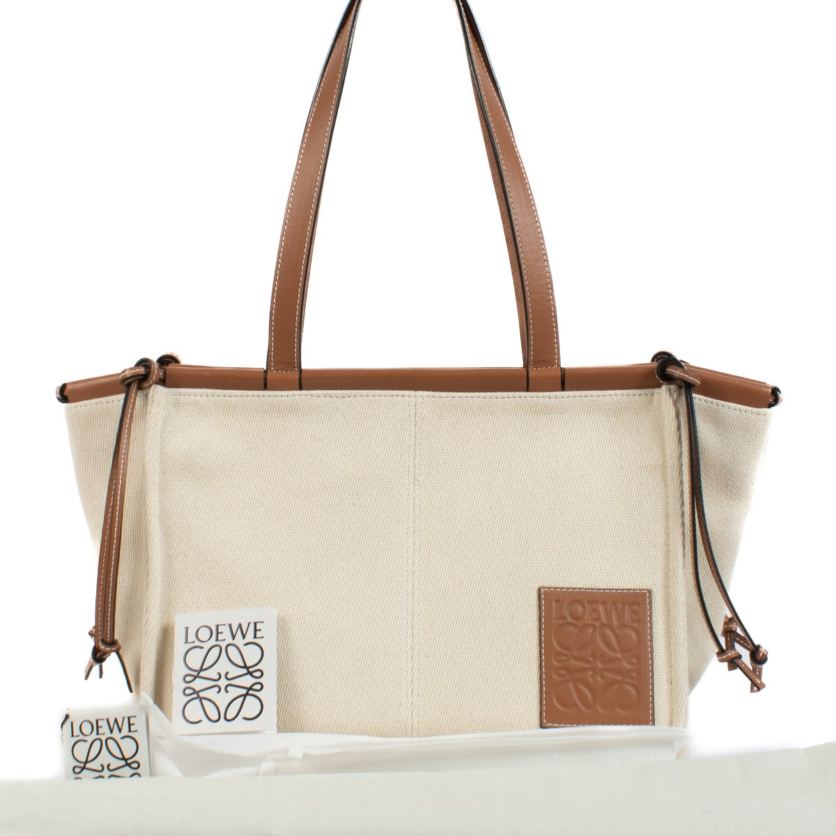 Shop 100% authentic Loewe Beige Small Cushion Bag at Labellov.com.