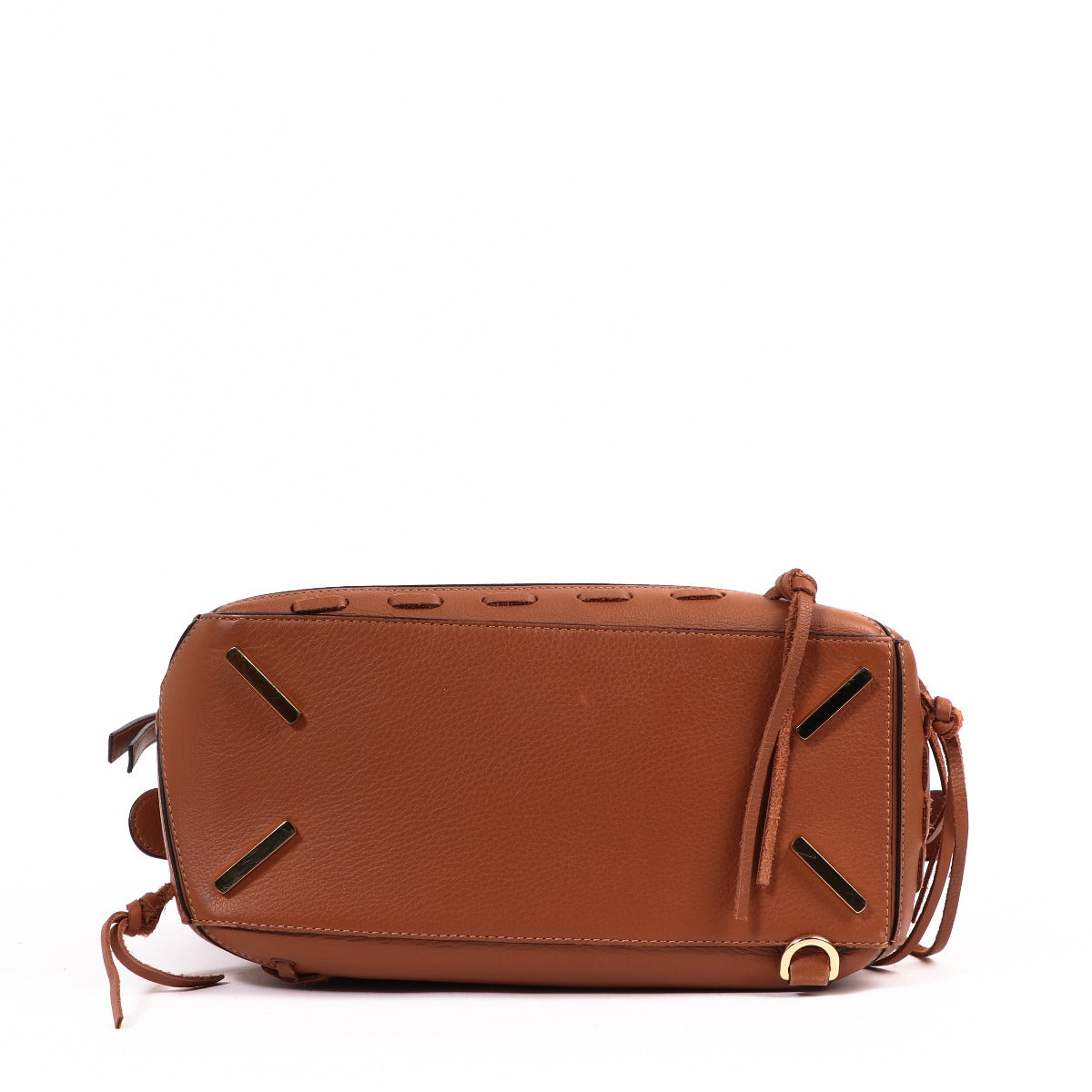 Loewe Tan Kalfsleren Whipstitch Puzzle Bag