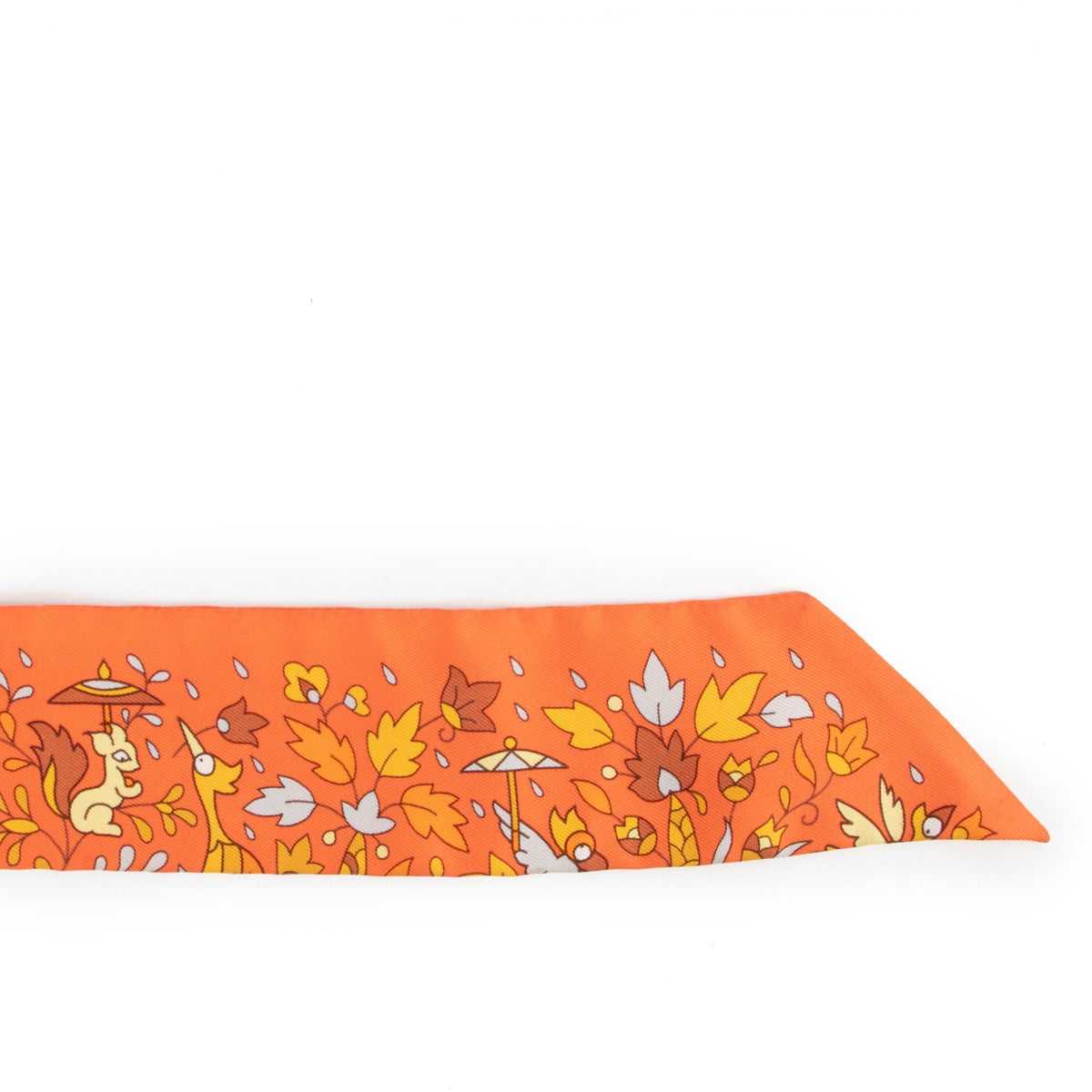 shop and sell second hand 100% authentic Hermès Multicolour Silk Twilly on Labellov