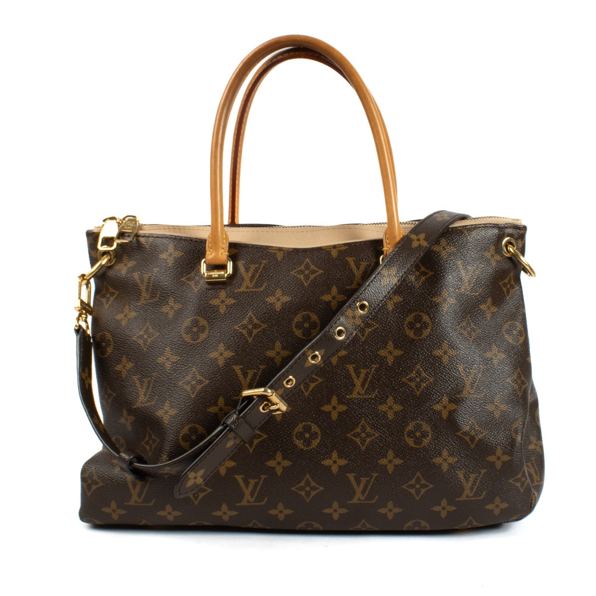 shop 100% authentic second hand Louis Vuitton Monogram/Dune Pallas Bag on Labellov.com