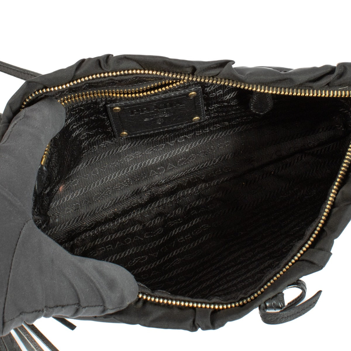Shop 100% authentic secondhand Prada Black Nylon Crossbody Bag on Labellov.com