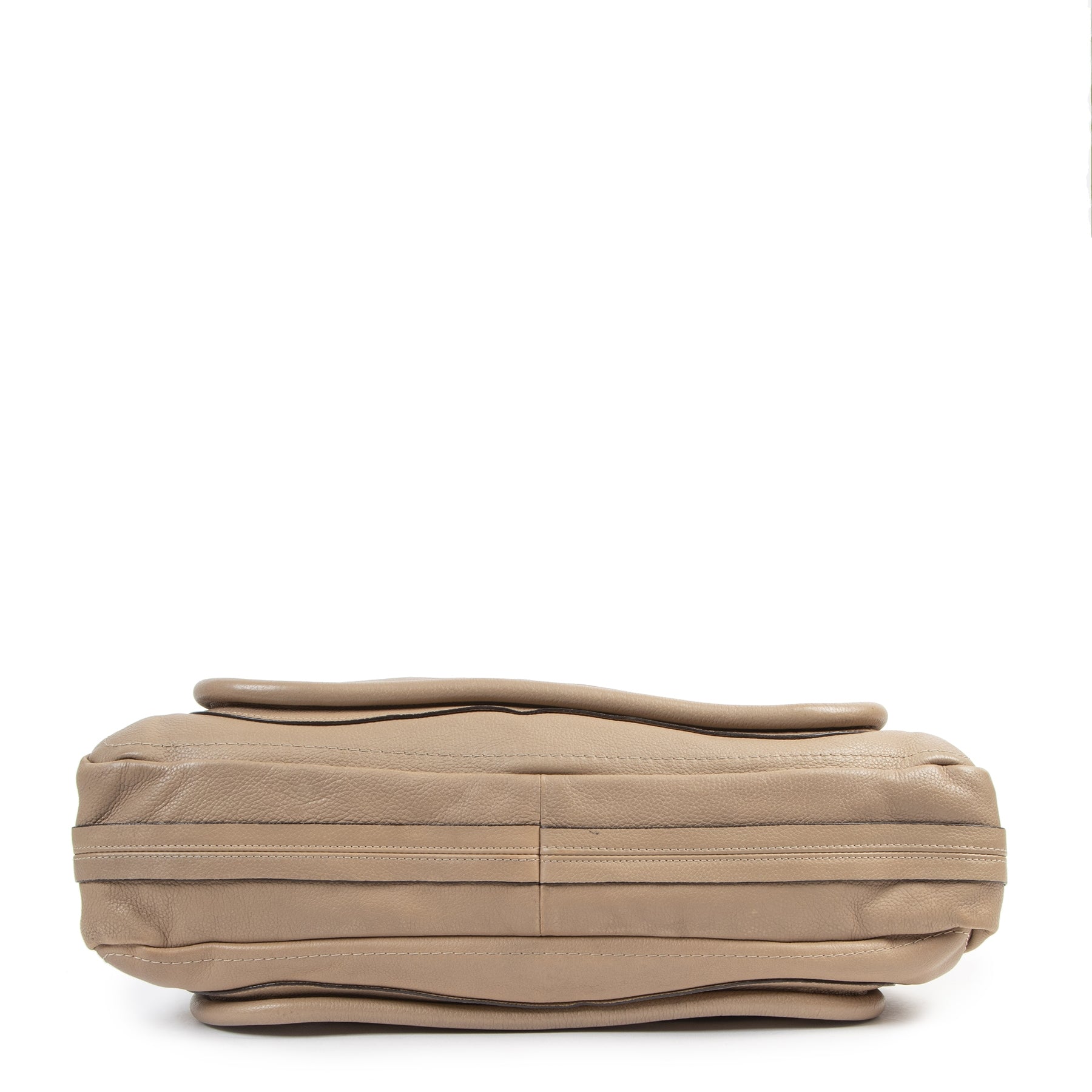 Chloé Taupe Leather Paraty Bag pour le meilleur prix chez Labellov à Anvers