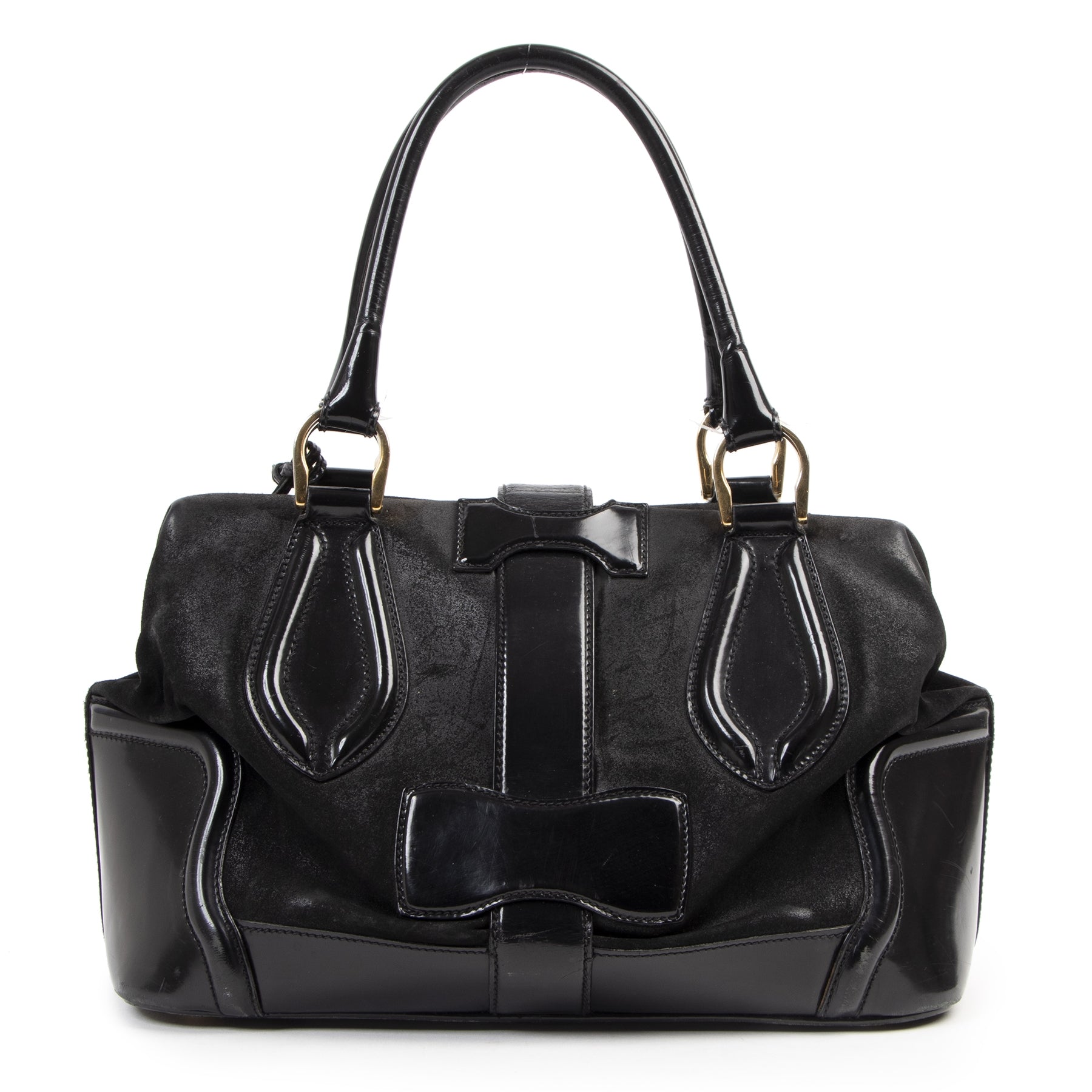 Balenciaga Black Doctor Bag for the best price available at Labellov secondhand luxury