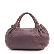 Authentic secondhand Fendi Purple Leather Spy Bag designer bags fashion luxury vintage webshop safe secure online shopping designer high end brands