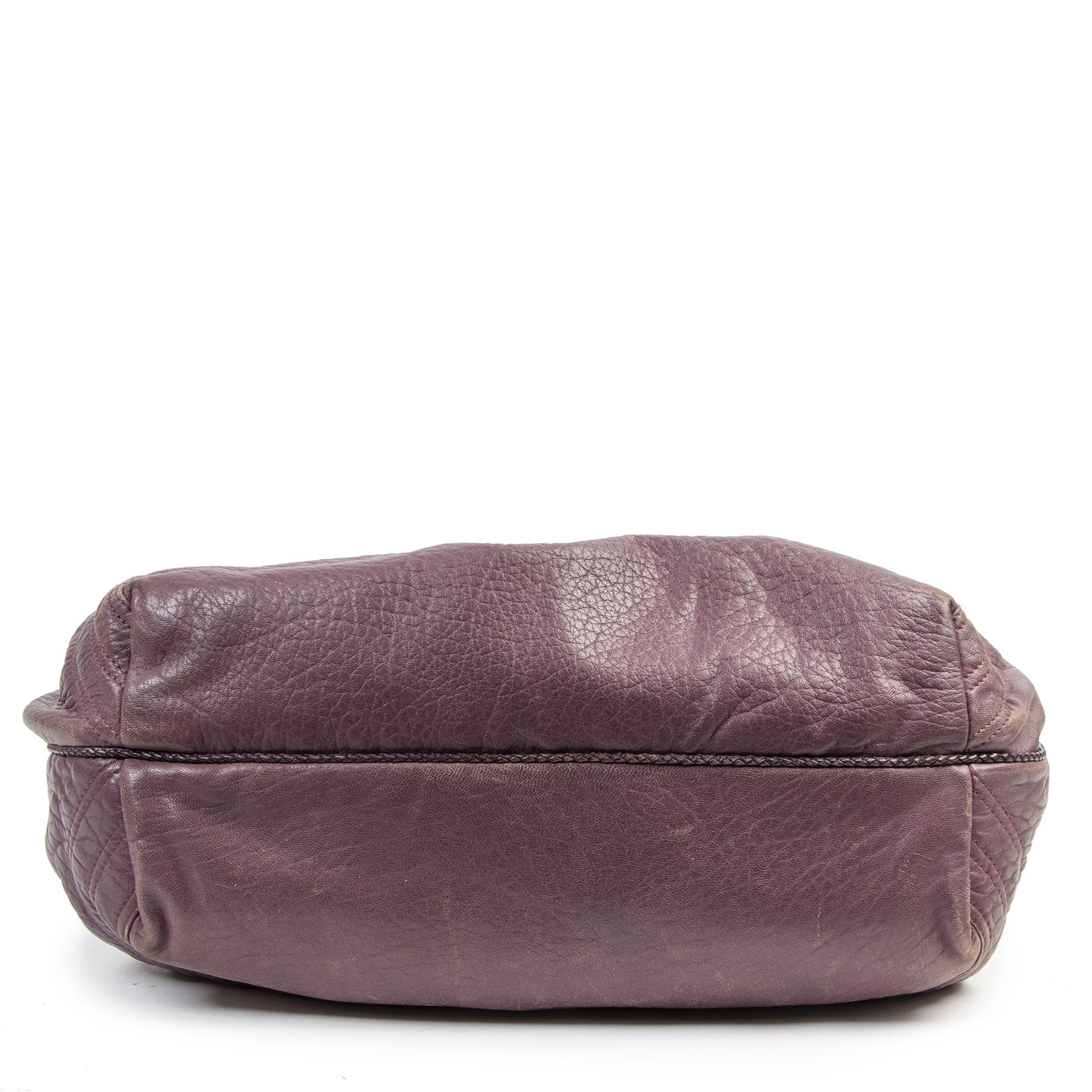 Authentic secondhand Fendi Purple Leather Spy Bag juiste prijs veilig online shoppen luxe merken webshop winkelen Antwerpen België mode fashion