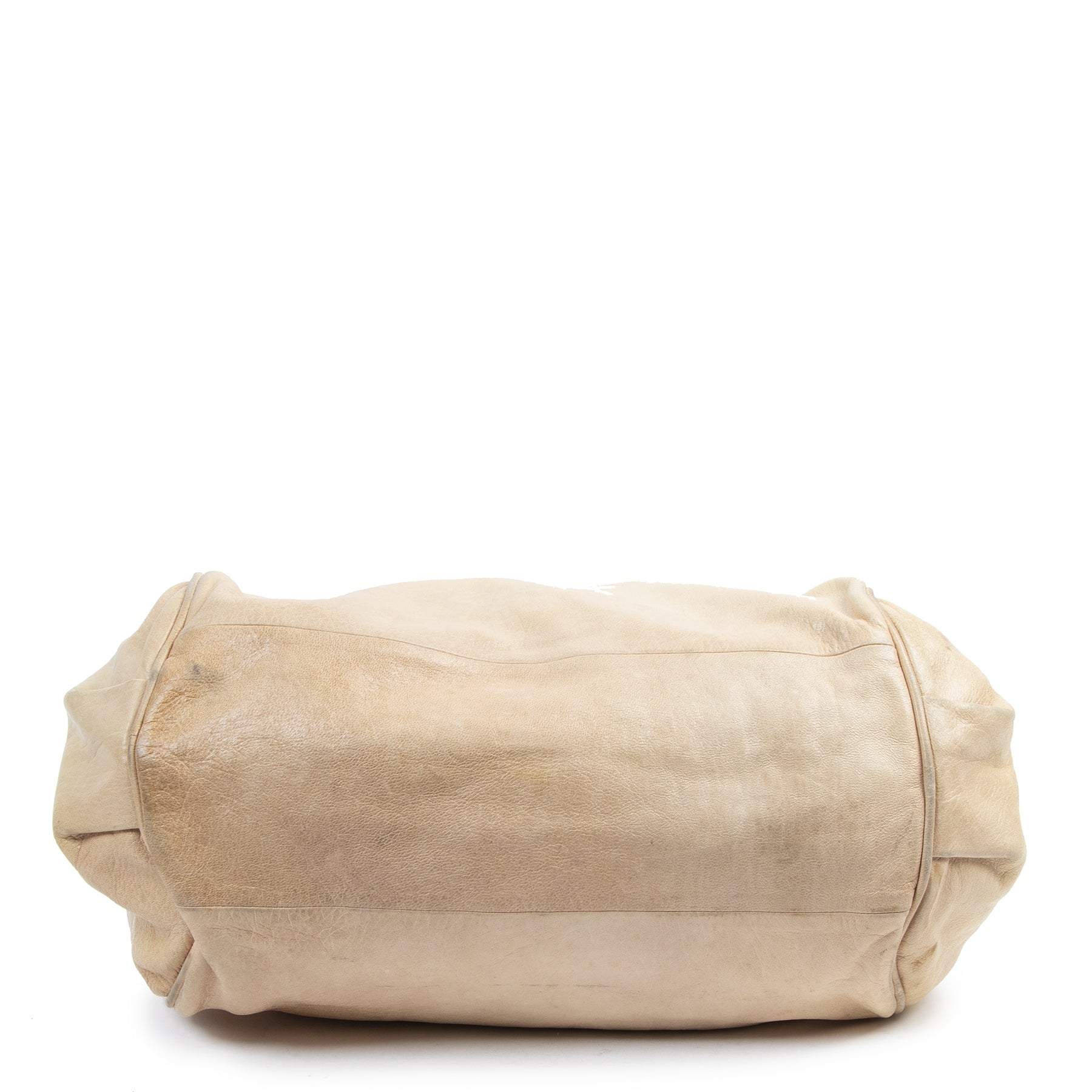 Authentic secondhand Chloé Large Beige Shopping Bag designer bags fashion luxury vintage webshop safe secure online shopping worldwide shipping designer high end brands