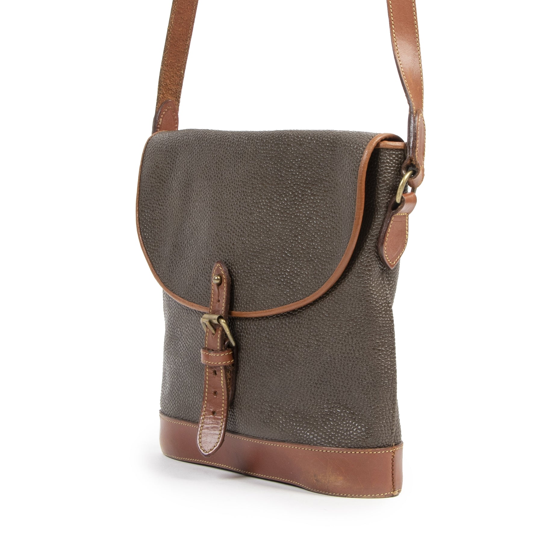 Mulberry Green Pebble Leather Crossbody bag te koop