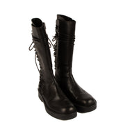 Shop 100% authentic secondhand Ann Demeulemeester Black Lace Boots - Size 39 on Labellov.com